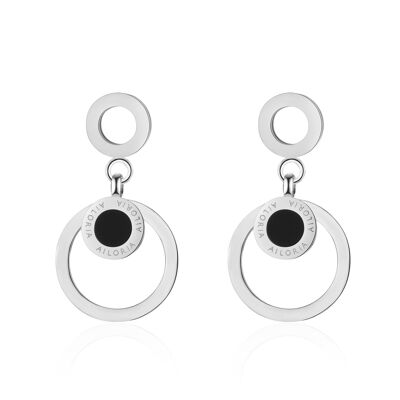 AXELLE - boucles d'oreilles - argent