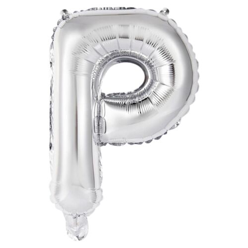 Ballon Aluminium Mini Lettre P Argent N16