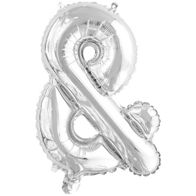 Mini & Silver Foil Balloon N16