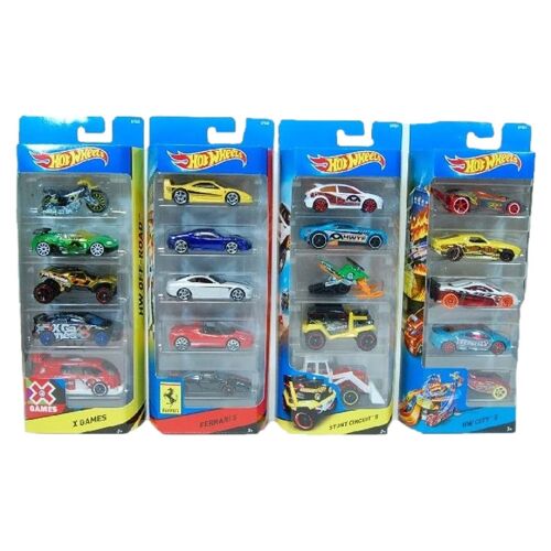 Voiture Hot Wheels Set De 5 Pièces