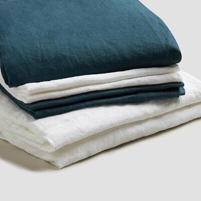 Deep Teal Bedtime Bundle - King Size (with Super King Pillowcases)