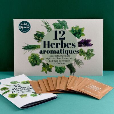 Envelope of 12 sachets - Herbs