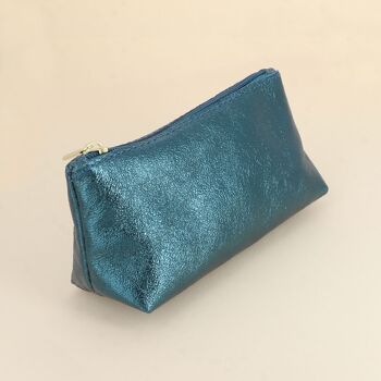 Pochette trousse Belize - véritable cuir de vachette made in Italy 7