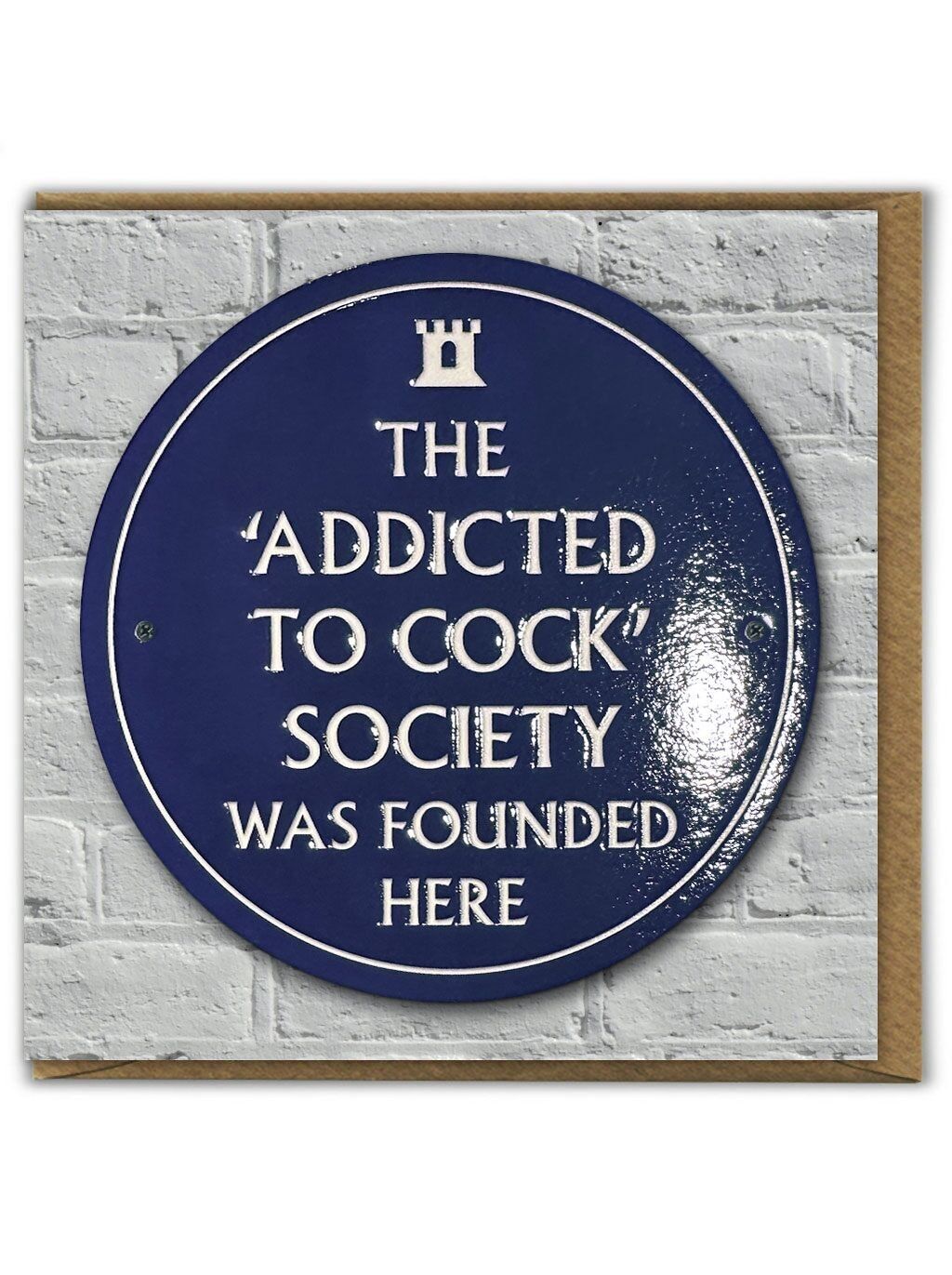 Biglietto di auguri di compleanno scortese - Cock Society