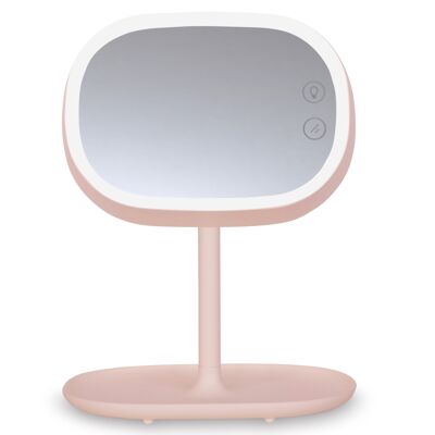 BEAUTÉ - lamp with LED mirror - rose
