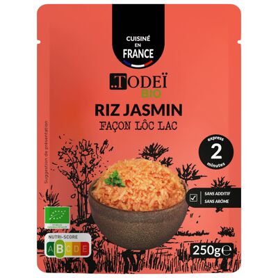 Riz jasmin BIO façon Loc Lac