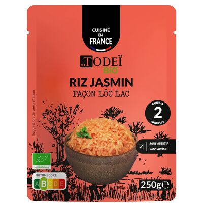 ORGANIC jasmine rice Loc Lac style