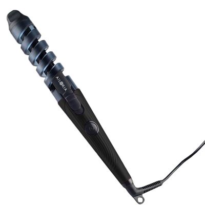 DIVINE - ceramic curling iron - black