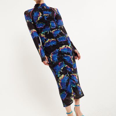 House of Holland Flower Of Mars Midi Dress