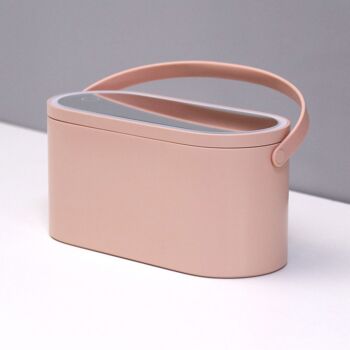 MAGNIFIQUE - Beauty case avec miroir LED dimmable (USB) - rose 3