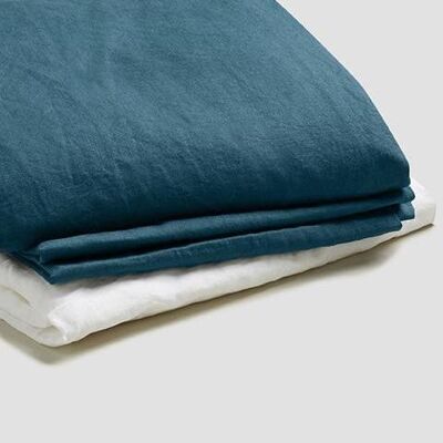 Deep Teal Basic Bundle - King Size (with Super King Pillowcases)