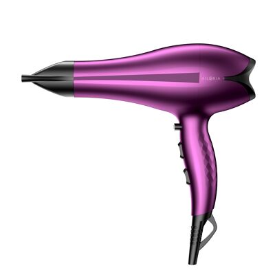 ANIME - secador de pelo con motor AC 2400 W - violeta