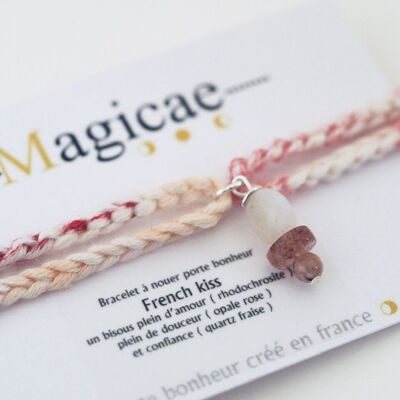 Good luck bracelet to tie FRENCH KISS