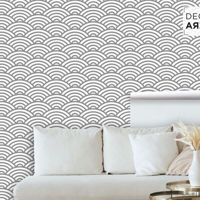 Papier peint moderniste Mar — Réf. 01