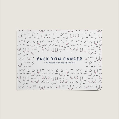 Fuck You Cancer Card