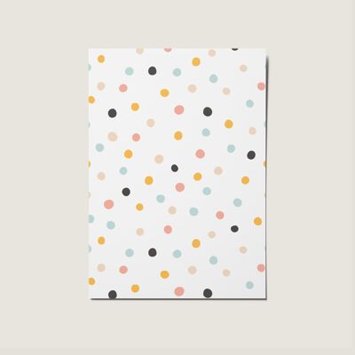 Colourful Polkadot No Occasion Card