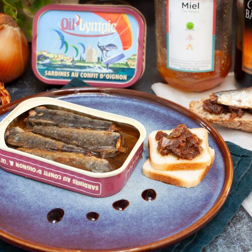 SARDINES AU CONFIT D'OIGNON