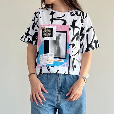 Printed t-shirt - KAIYA