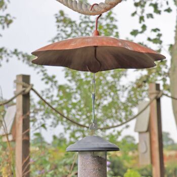 Squirrel Baffle - Bird Feeder Defender (Mangeoire non incluse) 1