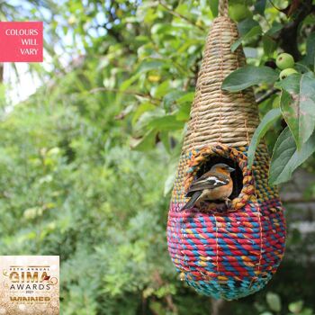 Tahera - Nid d'oiseaux artisanal 1