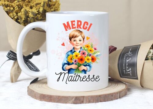 Mug "Merci maîtresse"