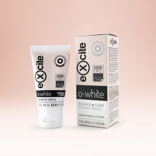 Excite O White 50 ml | Crema Blanqueadora de Zonas Íntimas