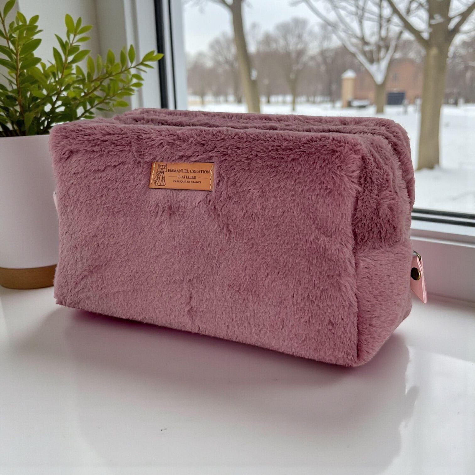 Nomadic pencil case M, “Fur” parma