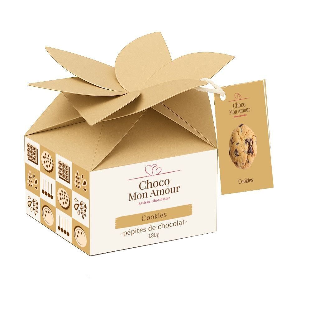 Biscotti - Biscotti con gocce di cioccolato - 180 g