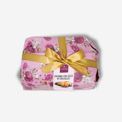 Colomba Classique aux Pépites de Chocolat Domori - 1kg