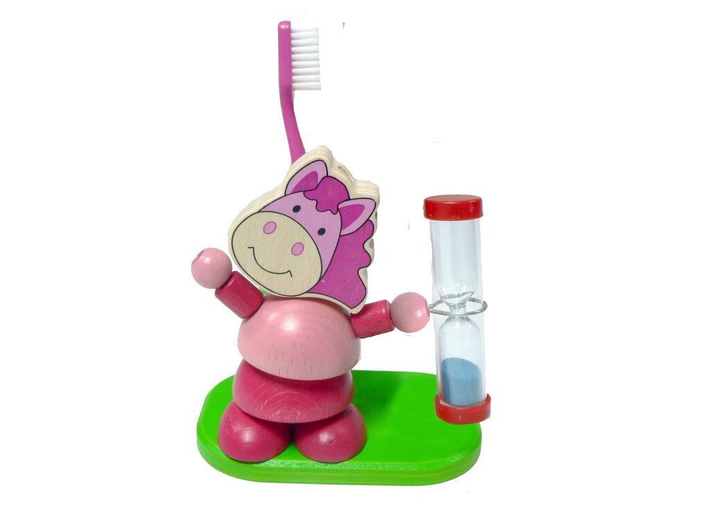 Zahnputzuhr Pferdchen