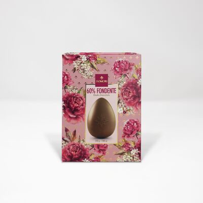 Uovo di Pasqua cioccolato fondente 60% Domori - 210g
