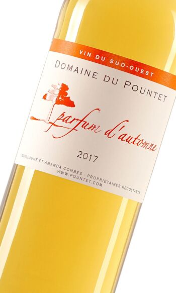 Parfum d’automne 2019 Vin blanc doux IGP Comté Tolosan 75 cl HVE3 2