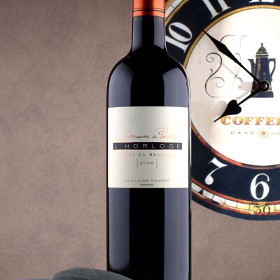 L'Horloge 2012 DOP Brulhois Vino tinto con carácter ECOLÓGICO 75 cl