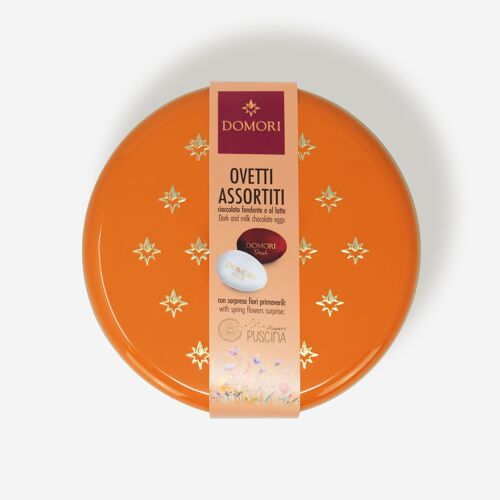 Latta di ovetti assortiti Domori - 200g