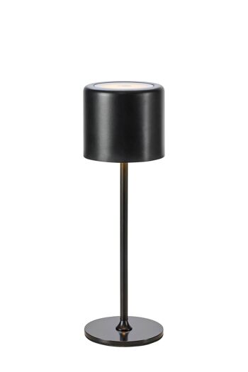 Table rechargeable FILO noir mat B/O 1