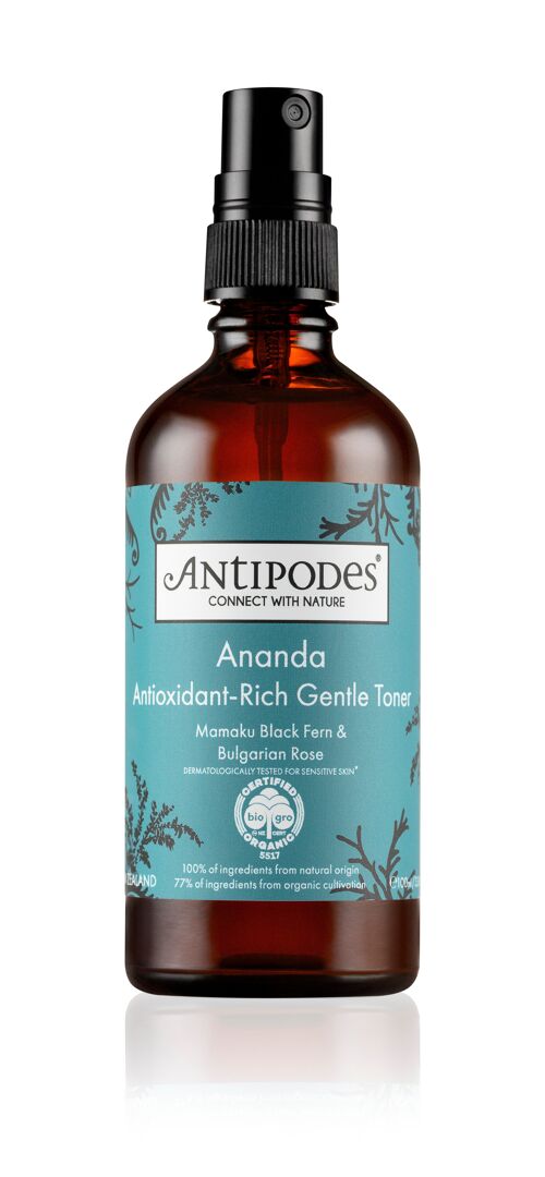 Ananda Tonique doux antioxydant 100ml FORMAT CABINE