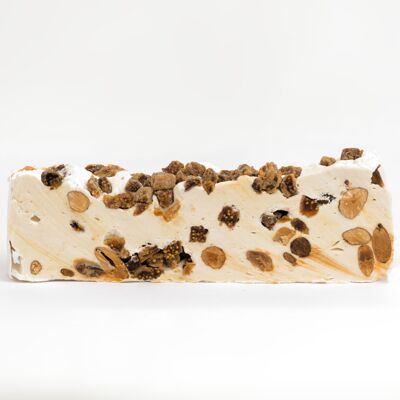 Nougat with Honey, Almonds and Figs (200g bar)