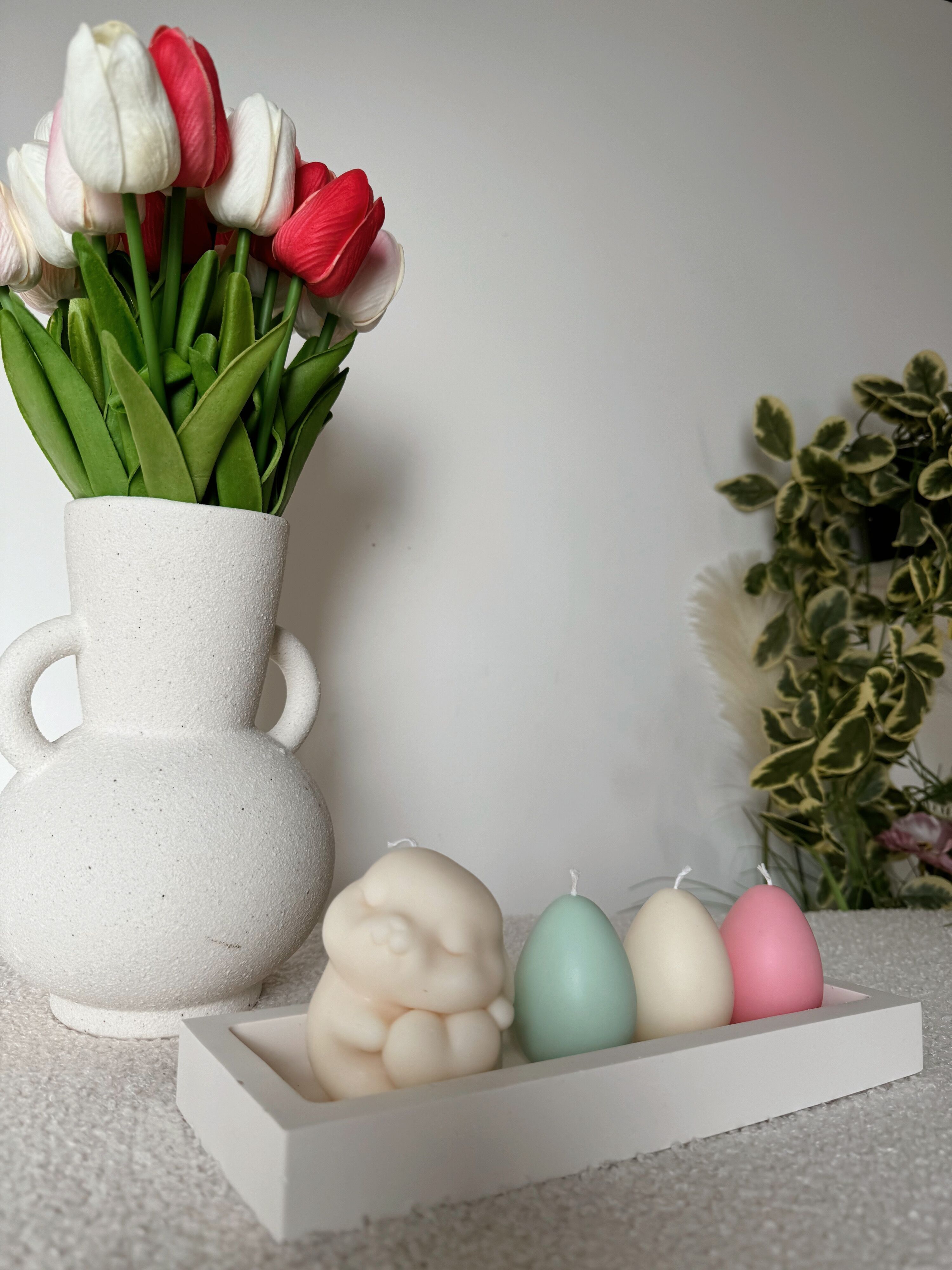 Cuddly Rabbit Candle