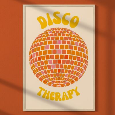 Poster „Disco Therapy 3“.