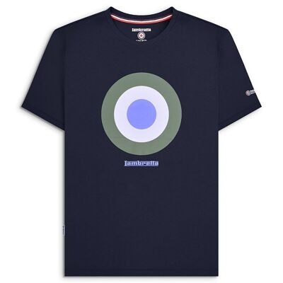 Camiseta Target Azul marino SS24