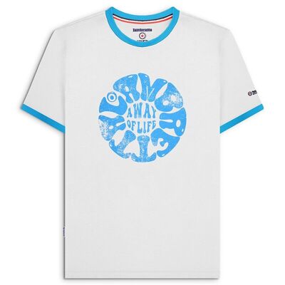 Festival Ringer T-Shirt Weiß SS24