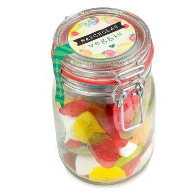 Midi Glass Veggie Colorful Candy Mix Vegetarian