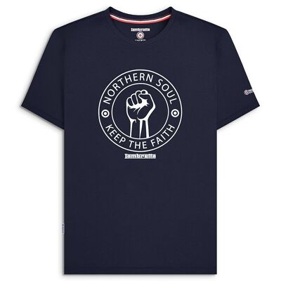 Northern Soul T-Shirt Marine/Weiß SS24