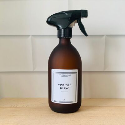 Glass bottle - White Vinegar Spray