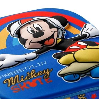 Disney Mickey Mouse Freestyle-Small Sac à dos 3D Bleu 4