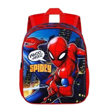Marvel Spiderman Mighty-Small Sac à dos 3D Rouge 2