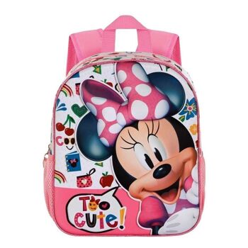 Disney Minnie Mouse Too Cute-Petit sac à dos 3D Rose 2