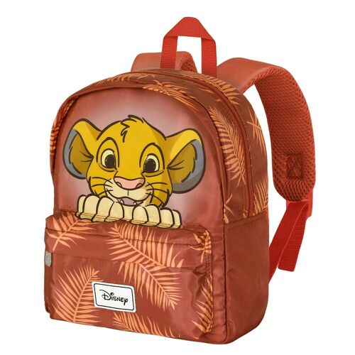 Disney El Rey León Peek-Mochila Preescolar Joy, Marrón