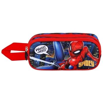 Marvel Spiderman Mighty-Double Trousse 3D Rouge 2