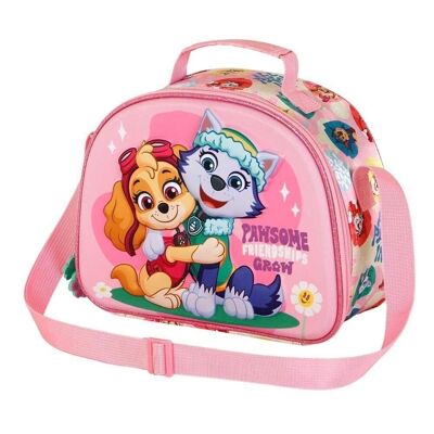 La Patrulla Canina Friendship-Bolsa Portamerienda 3D, Rosa